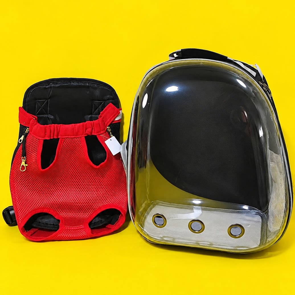 Mochilas e bolsas de transporte para pets
