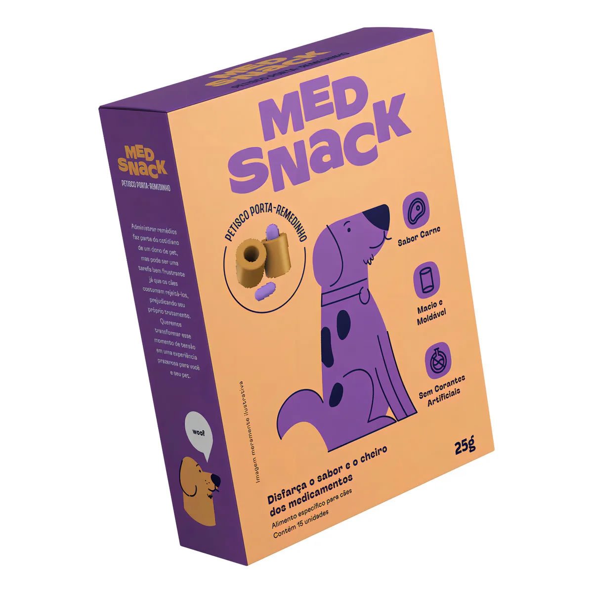 Petisco Porta-Remédio Med Snack